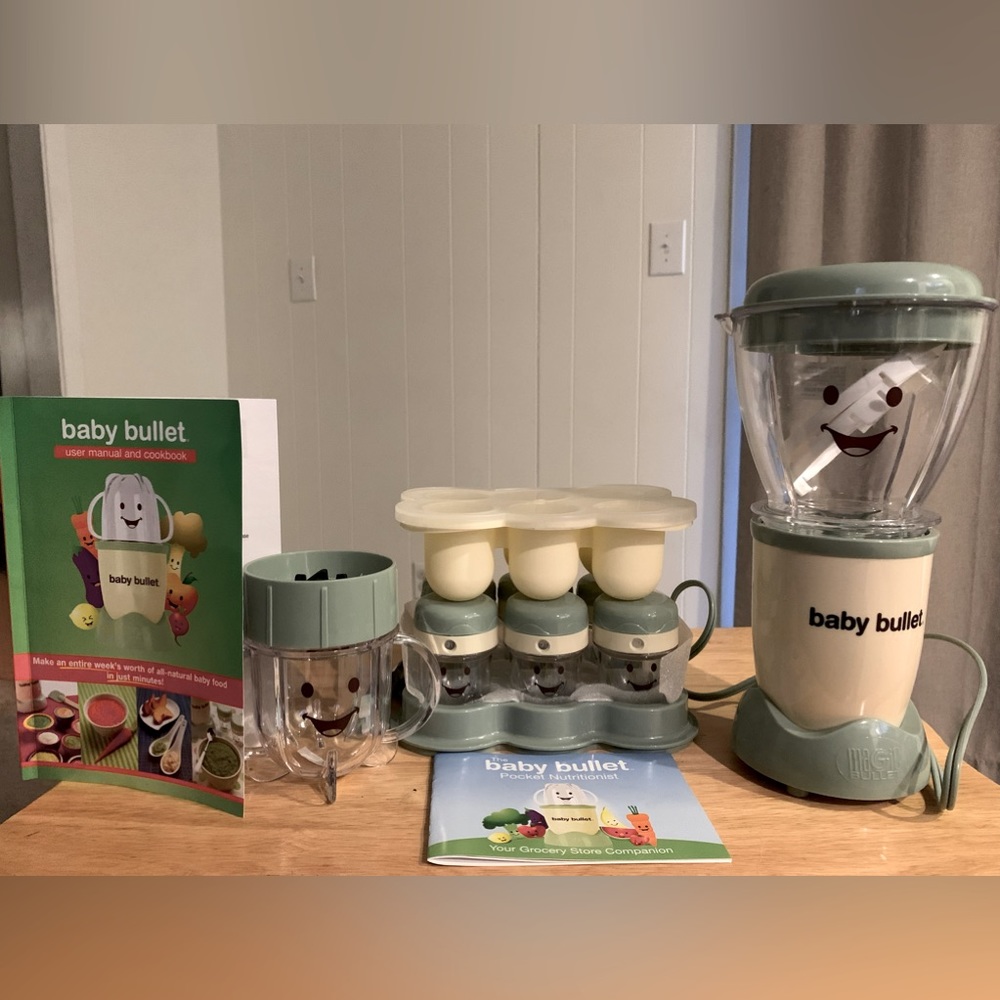Magic Baby Bullet Baby Food Maker + Menu Book